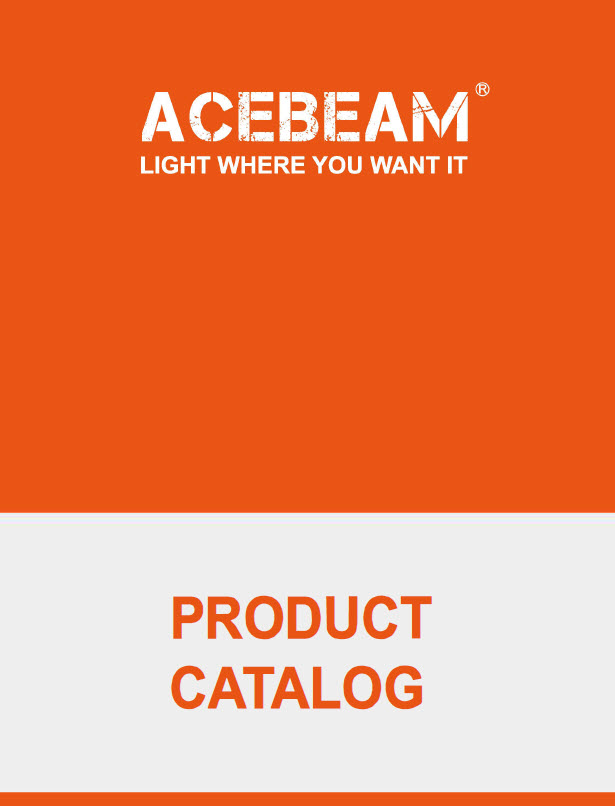 Acebeam Taschenlampen Katalog